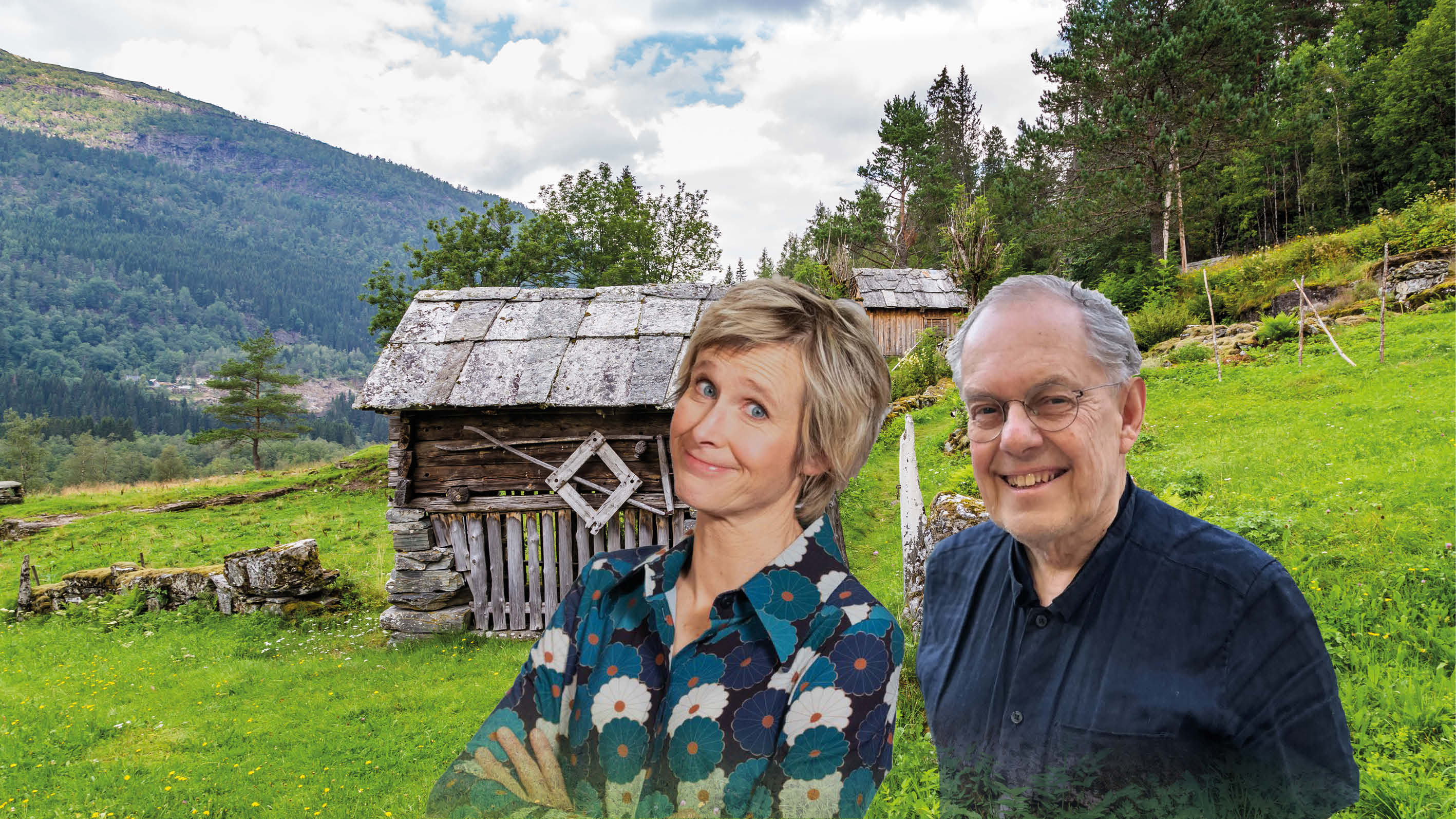 Sprksjov med Linda og Gunnstein i Sivles og Hauges litterre rike